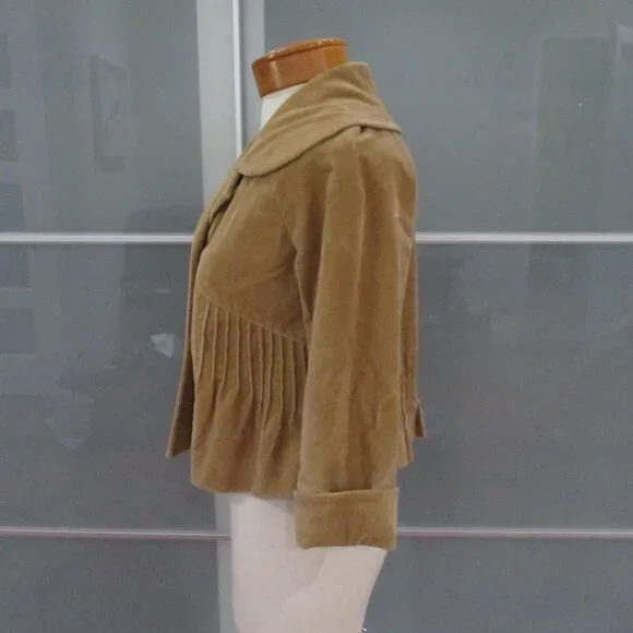 Anthropologie Elevenses 3/4 Sleeve Swing Jacket - Picture 2 of 5